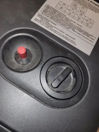 Estufa de gas Orbegozo negra