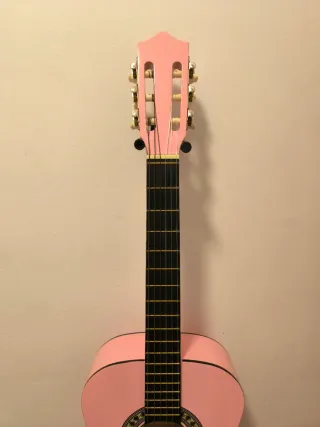 Guitarra acústica rosa Falcon
