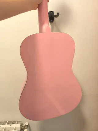 Guitarra acústica rosa Falcon