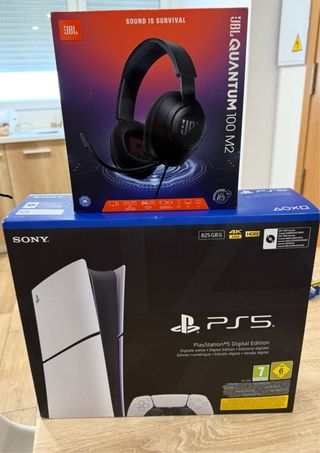 Consola PS5 Edición Digital + Auriculares JBL