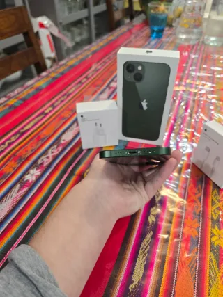 iPhone 13 verde 100%bat