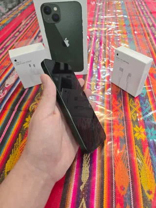 iPhone 13 verde 100%bat