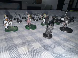 Warhammer Nazgûl a Caballo y a Pie