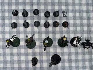 Warhammer Nazgûl a Caballo y a Pie
