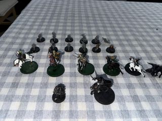 Warhammer Nazgûl a Caballo y a Pie