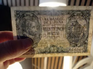 Billete 25 Pesetas Banco de España 1940
