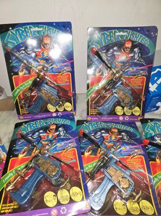 Juguete Chap Mei Cyber Fighter Mega Power 1994