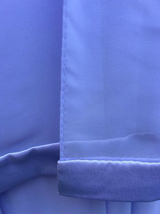 Vestido fiesta palabra de honor largo hecho a mano