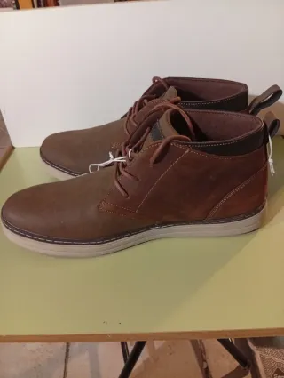 Botines Skechers Heston Hombre Talla 47.5 Marrón