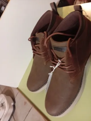 Botines Skechers Heston Hombre Talla 47.5 Marrón