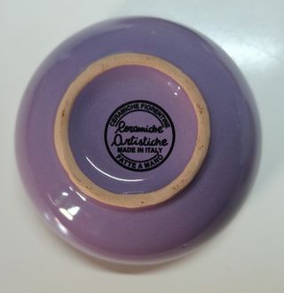 Set Coppette Ceramica Fatte a Mano + 1 grande