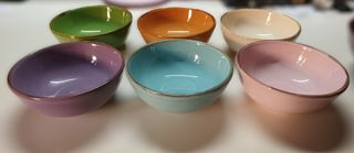 Set Coppette Ceramica Fatte a Mano + 1 grande