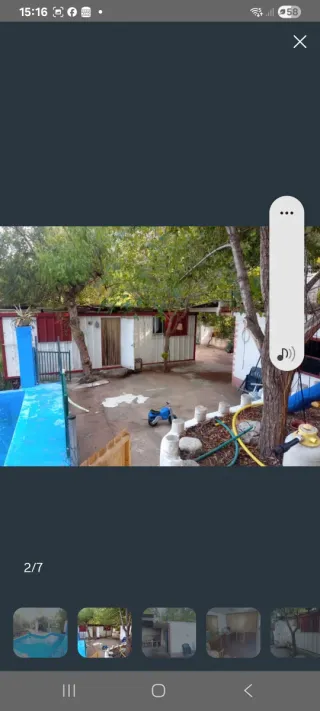 Terreno con piscina en manuel