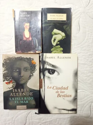Lote libros Isabel Allende