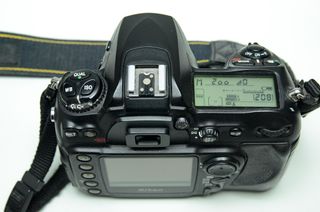 Cámara Nikon D200 Negra