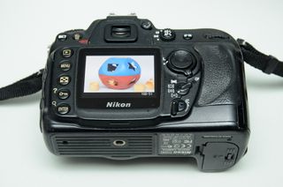 Cámara Nikon D200 Negra