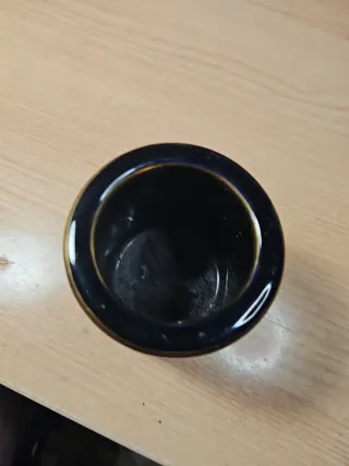 Cuenco estilo griego dorado