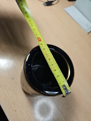 Cuenco estilo griego dorado