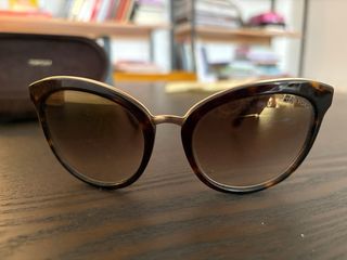 Gafas de Sol Tom Ford Marrones y Doradas