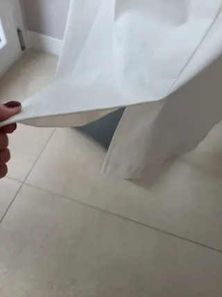 Tubino bianco latte in cotone Made in Italy