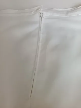 Tubino bianco latte in cotone Made in Italy