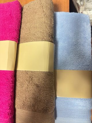 Toallas 100% Algodón todos los tamaños