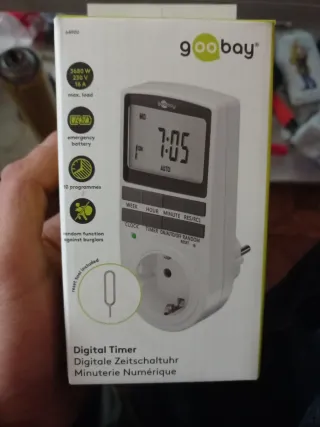 Temporizador digital Goobay 3680W
