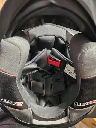 Casco Moto Junior LS2 FF392 Blanco y Rosa