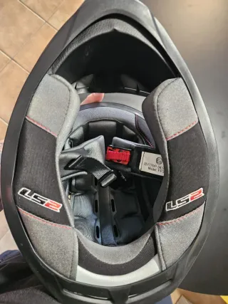 Casco Moto Junior LS2 FF392 Blanco y Rosa