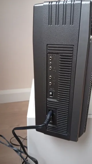 Radio Cassette Pantronic Vintage Negro/Gris Bombox