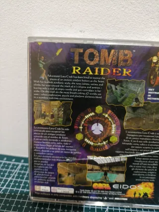 Tomb Raider PS1 Platinum Eidos