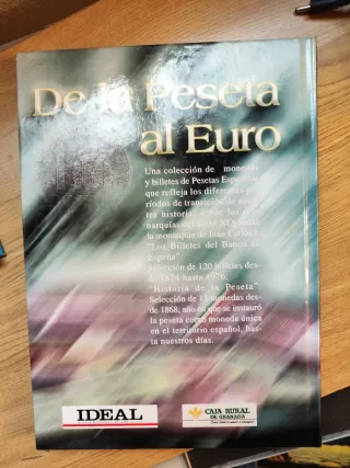 Libro Historia de la Peseta al Euro