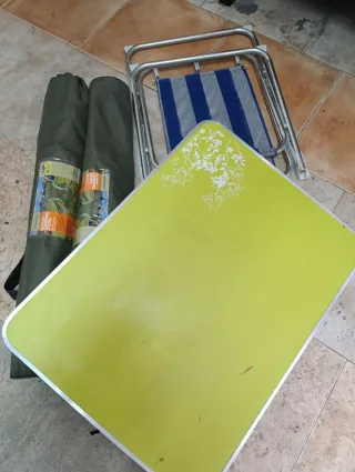 Sillas plegables camping ADVENTURIDGE