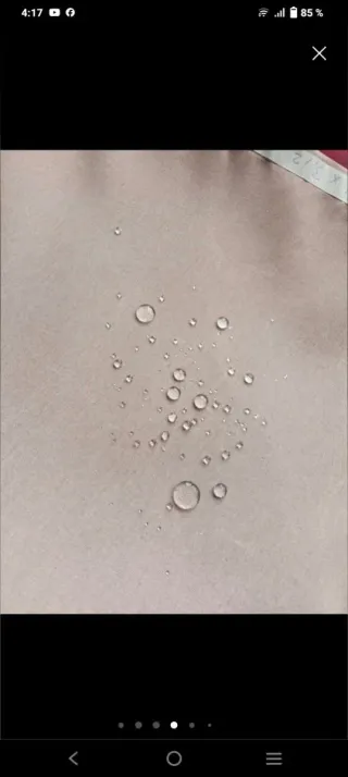 Lona de toldo con anillas