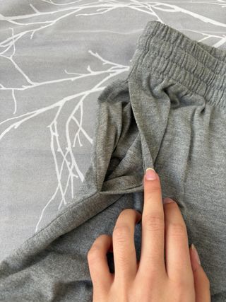 Pantalones cortos chándal niño Nike grises