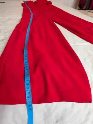 Mono fiesta rojo con volante