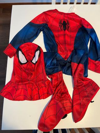 Disfraz Spiderman Marvel Talla 3-4 Años