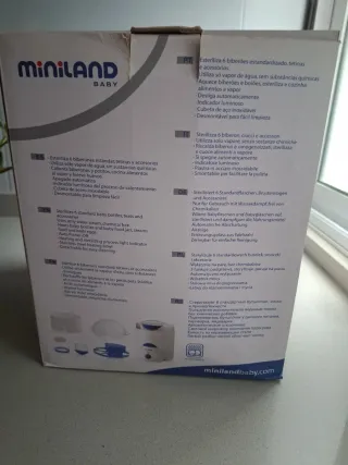 Esterilizador Miniland Super 3 Deco