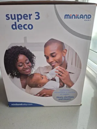 Esterilizador Miniland Super 3 Deco