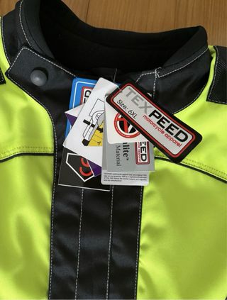 Casaco de mota Texpeed alta visibilidade