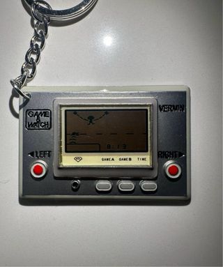 Llaveros Game & Watch Nintendo (5 uds)