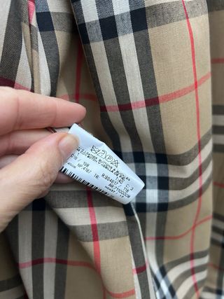 Gabardina Larga Burberry mujerBeige