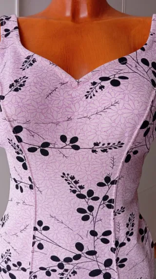 Bañador vintage malva.