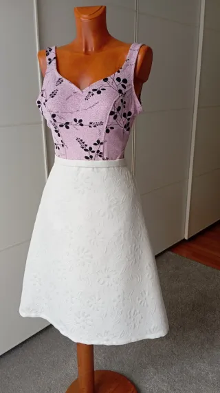 Bañador vintage malva.