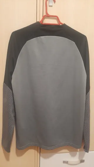 Sudadera FC Barcelona Nike Gris Negra