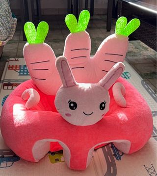 Silla de apoyo para bebé con diseño de conejo