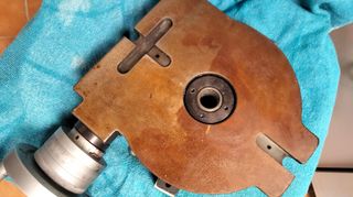 Mesa Rotativa Vertex HV 8 + Contrapunto + Mordaza