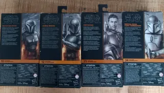 Lote mandalorianos Star Wars Black Series