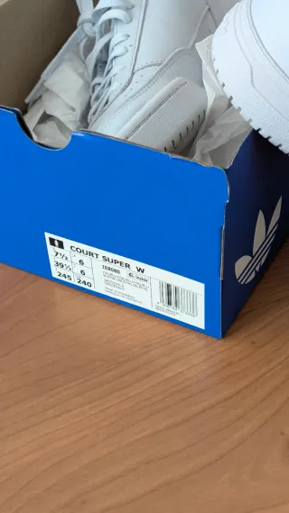 Adidas Court Super W Tamanho 39