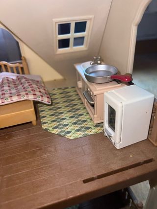 Casa Sylvanian Families con figura